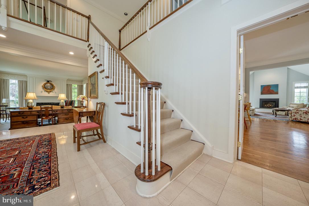 1201 Denbigh Lane Wayne, PA 19087 - Photo 27 of 54 a view of entryway and hall with dining room