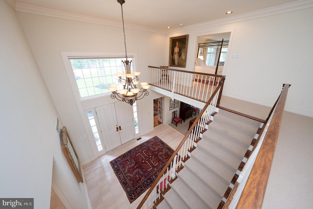 1201 Denbigh Lane Wayne, PA 19087 - Photo 28 of 54 a view of entryway and hall with wooden floor