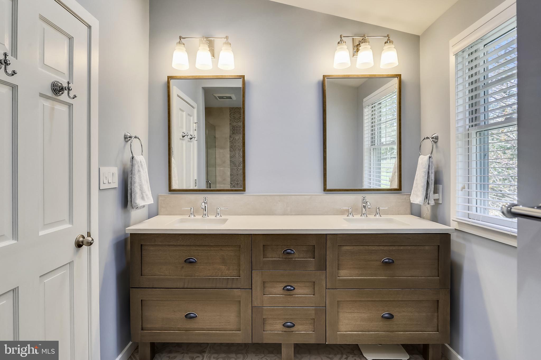 5617 Overlea Road Bethesda, MD 20816 - Photo 19 of 34 Primary Bath - double vanity