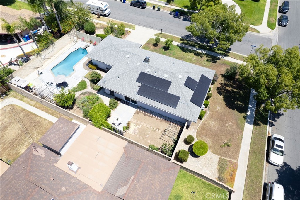 1140 North Belden Avenue Rialto, CA 92376 - Photo 34 of 37 an aerial view of house with a yard