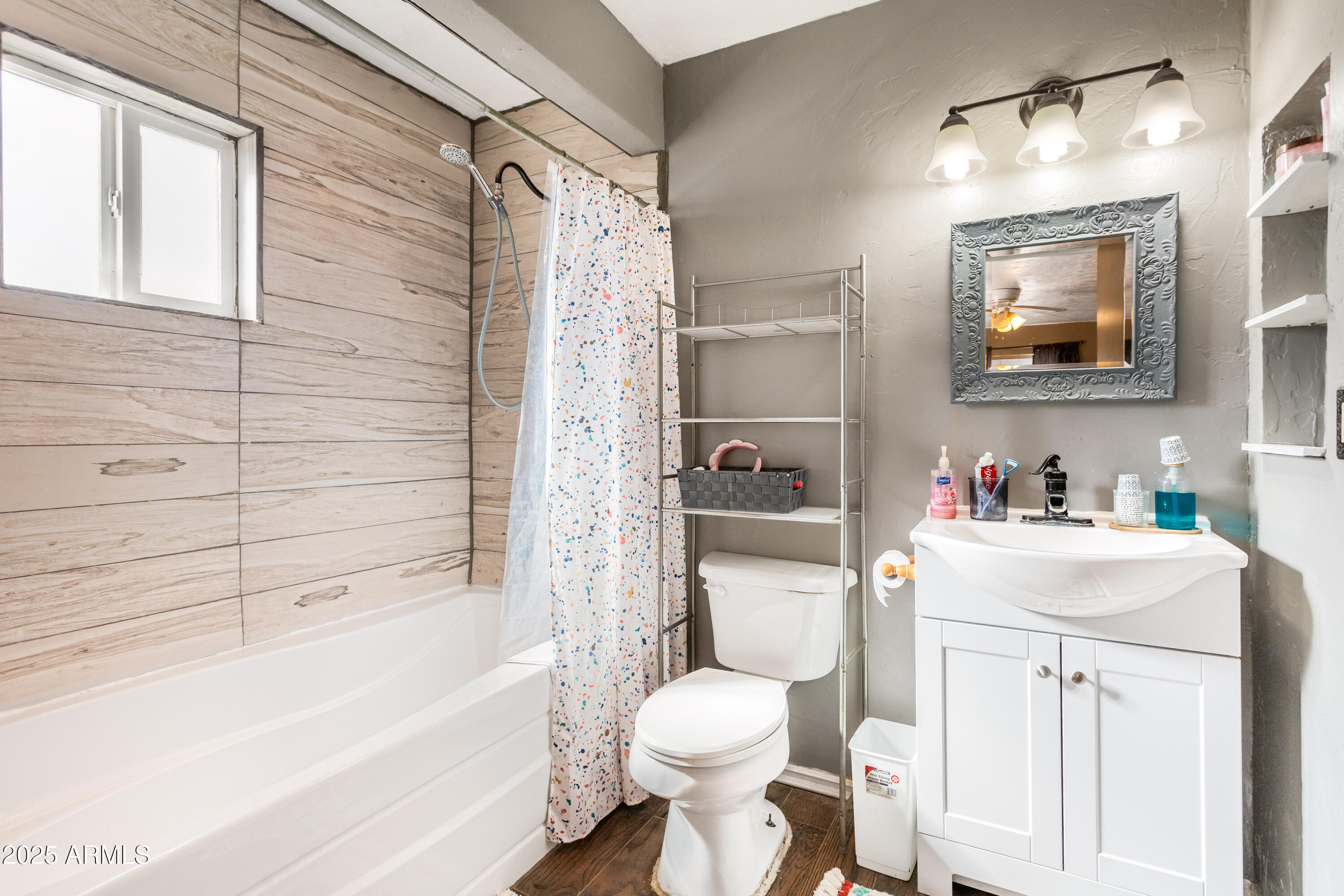 4181 West Double Adobe Road McNeal, AZ 85617 - Photo 26 of 41 a bathroom with a sink toilet and shower