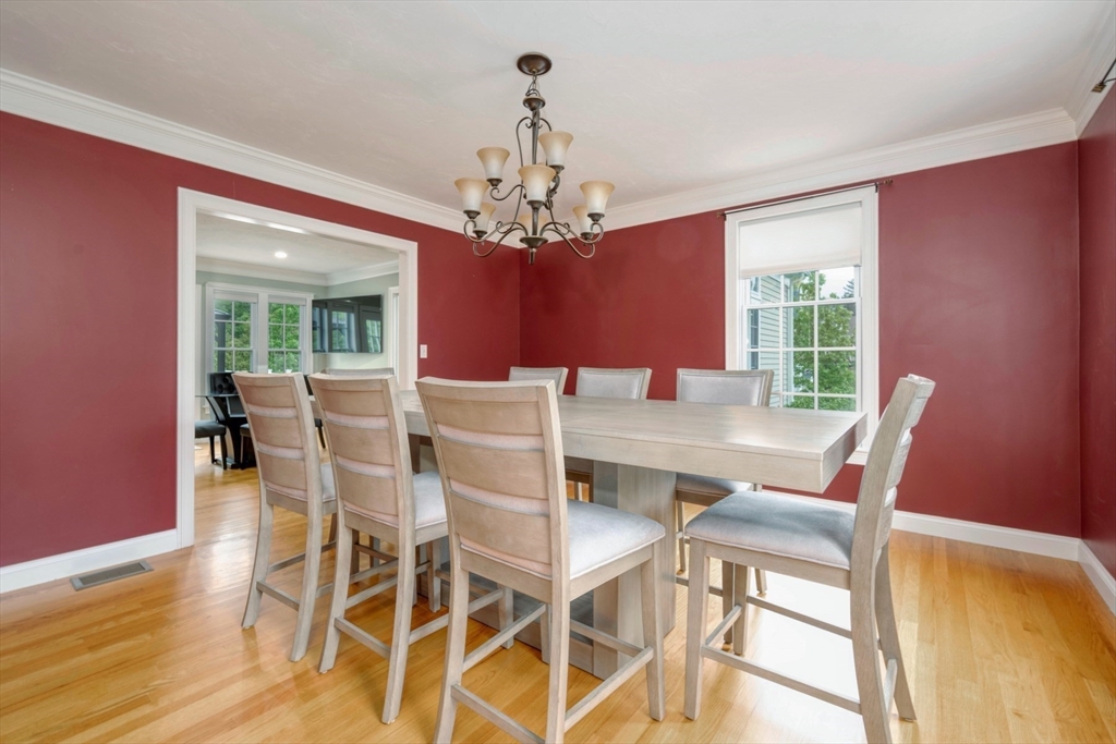 182 Jean Carol Road Abington, MA 02351 - Photo 16 of 38 a view of a dining room with furniture window and wooden floor