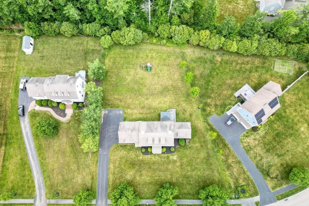 182 Jean Carol Road Abington, MA 02351 - Photo 34 of 38 an aerial view of residential house with outdoor space and lake view