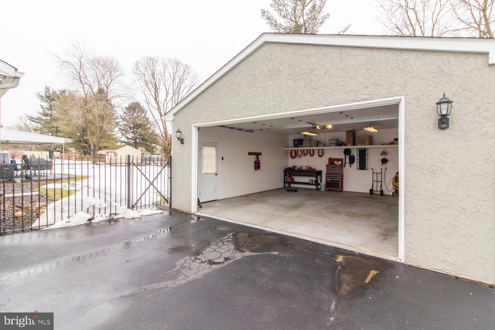 913 Herman Road Horsham, PA 19044 - Photo 46 of 55 2 car detached garage with electric (2013)