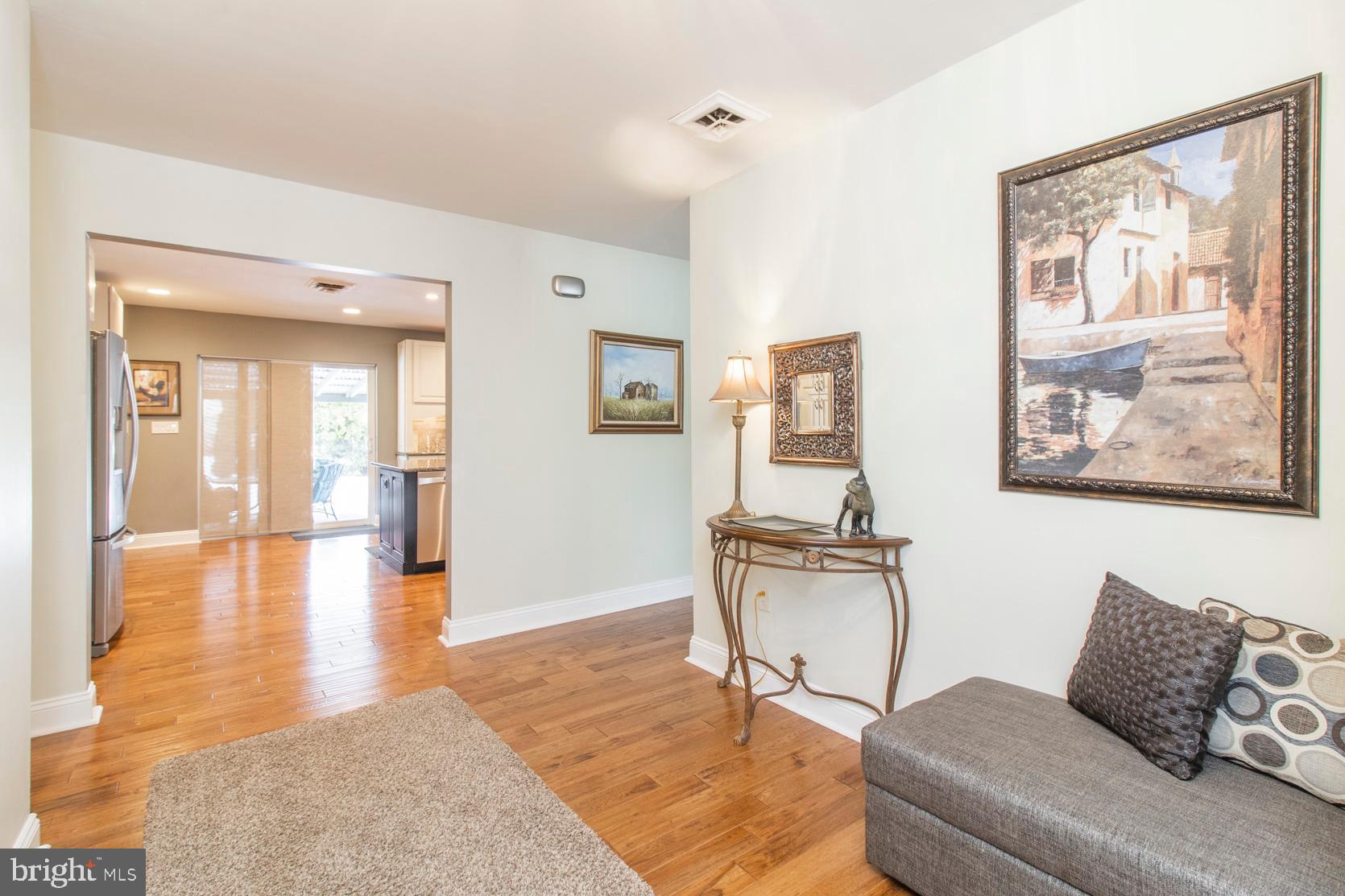 913 Herman Road Horsham, PA 19044 - Photo 6 of 55 Foyer with gorgeous hand scraped hickory floors