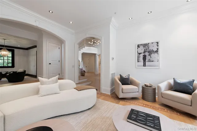 a living room with furniture or couch and a couch