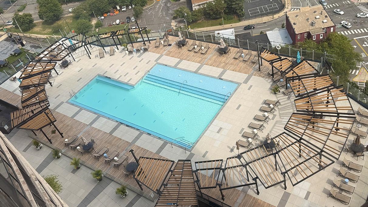 380 Mountain Road, Unit 813 Union City, NJ 07087 - Photo 30 of 40 a view of a house with a yard