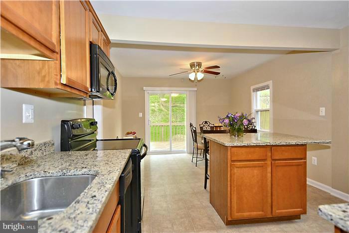 4502 Mahan Road Silver Spring, MD 20906 - Photo 17 of 30 a kitchen with granite countertop a sink and a stove