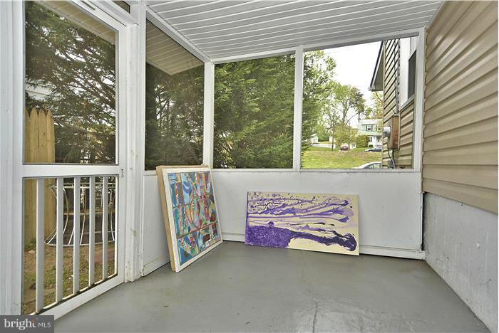 4502 Mahan Road Silver Spring, MD 20906 - Photo 28 of 30 a view of a porch with a bench