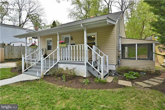 4502 Mahan Road Silver Spring, MD 20906 - Photo 3 of 30 a view of a house with a yard and plants
