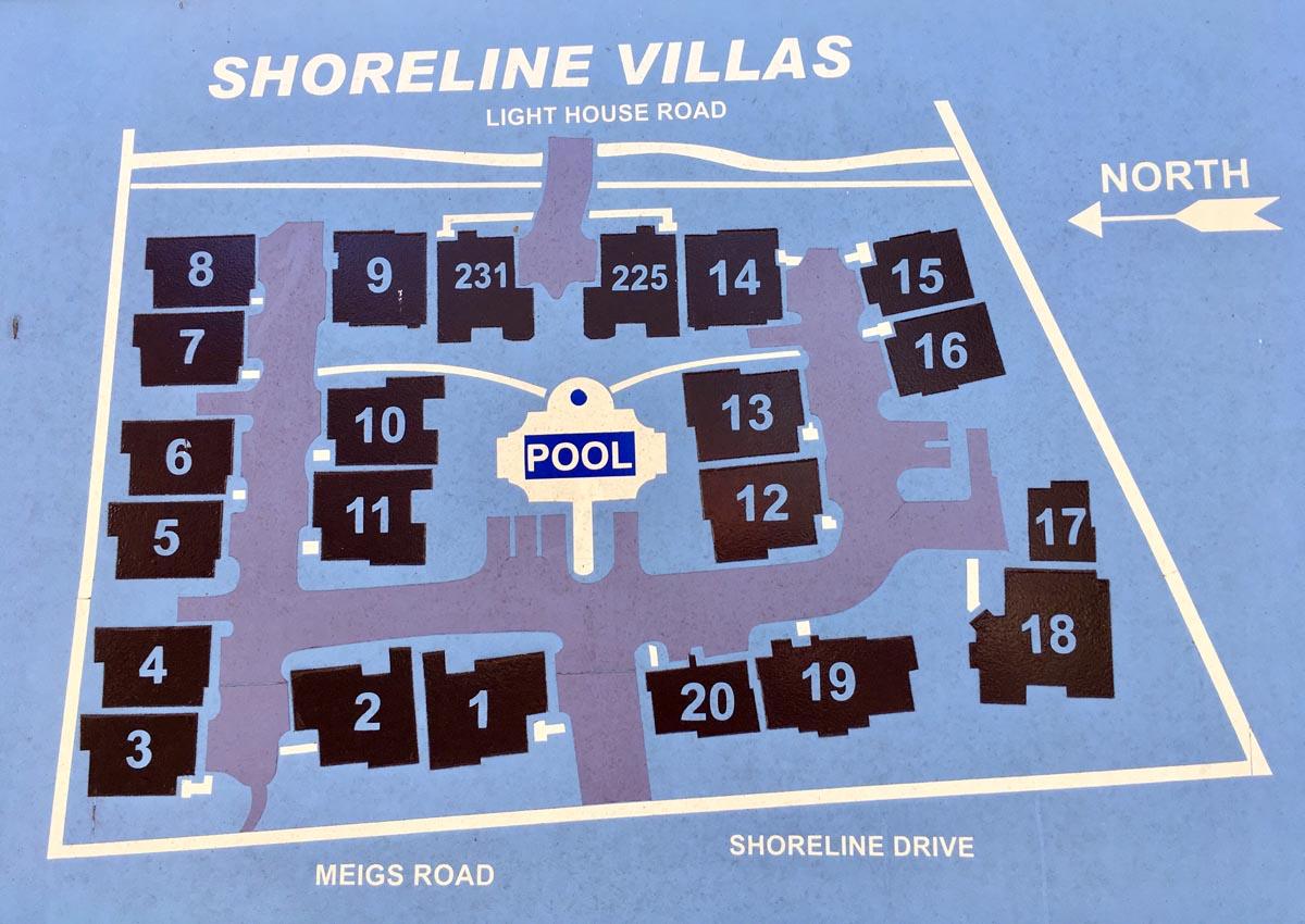 222 Meigs Road, Unit 15 Santa Barbara, CA 93109 - Photo 30 of 31 Shoreline Villas Map