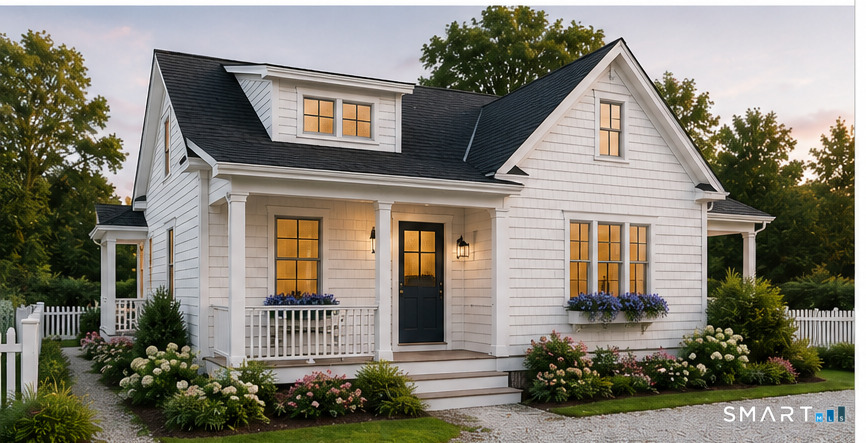 69 B Starr Street Groton, CT 06355 - Photo 1 of 20 Architectural rendering of example of home to be built.