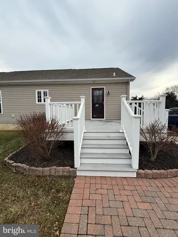 a view of a entryway door front of house