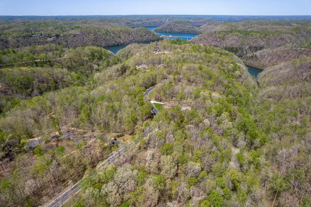 a view of an outdoor space and a mountain view