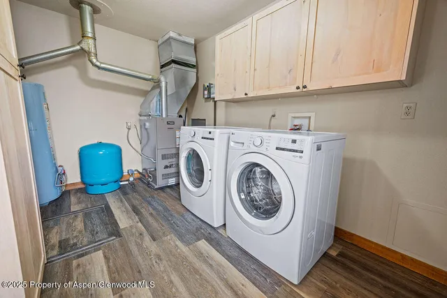 a backyard of a house