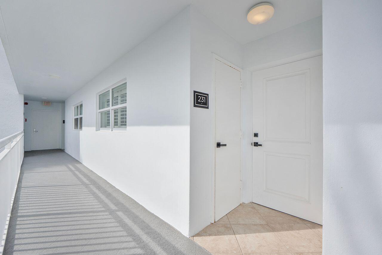 3310 South Ocean Boulevard, Unit 231D Highland Beach, FL 33487 - Photo 23 of 31 a view of an empty room