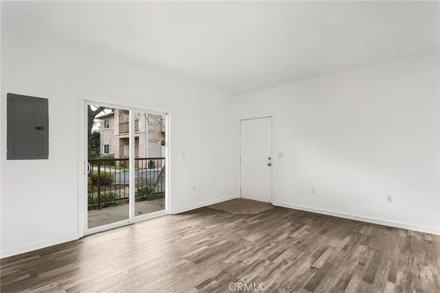 wooden floor in a room