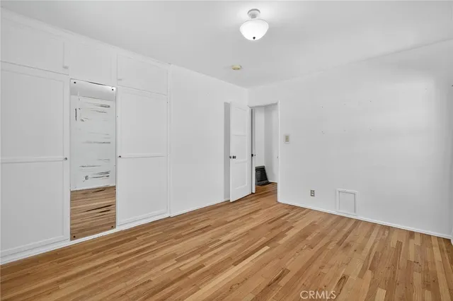 wooden floor in an empty room