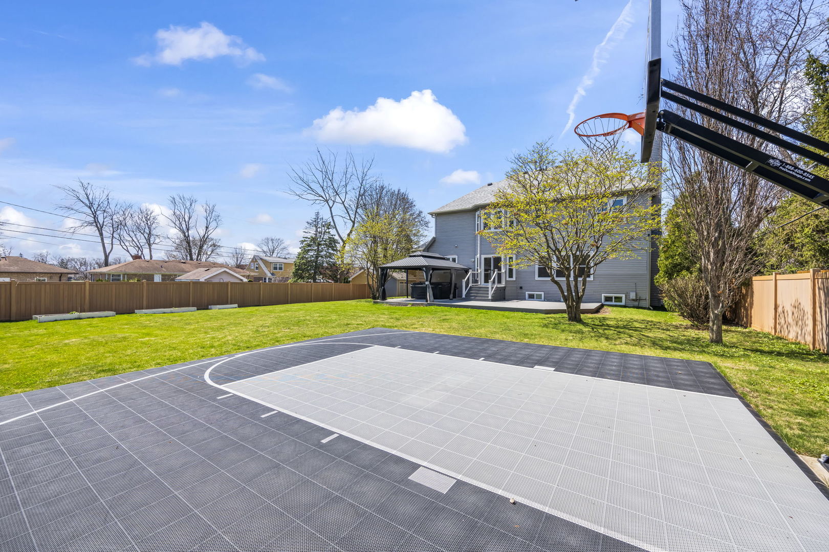 155 Lilac Lane Wheeling, IL 60090 - Photo 48 of 52 a view of outdoor space yard and swimming pool