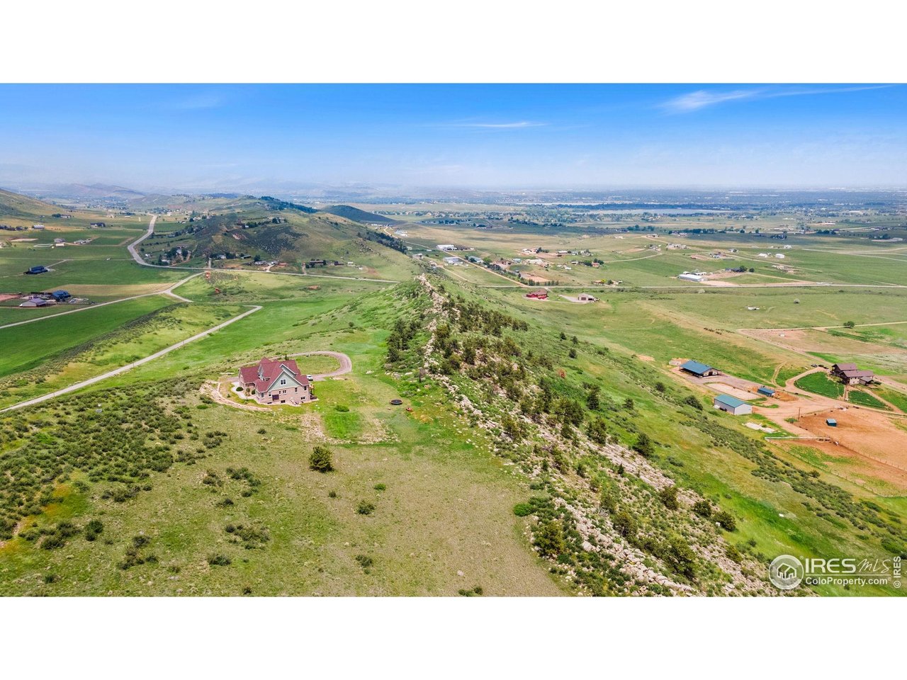 5644 Kiva Ridge Drive Berthoud, CO 80513 - Photo 8 of 11 a view of an outdoor space and city view
