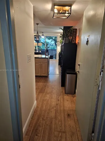 a view of closet area