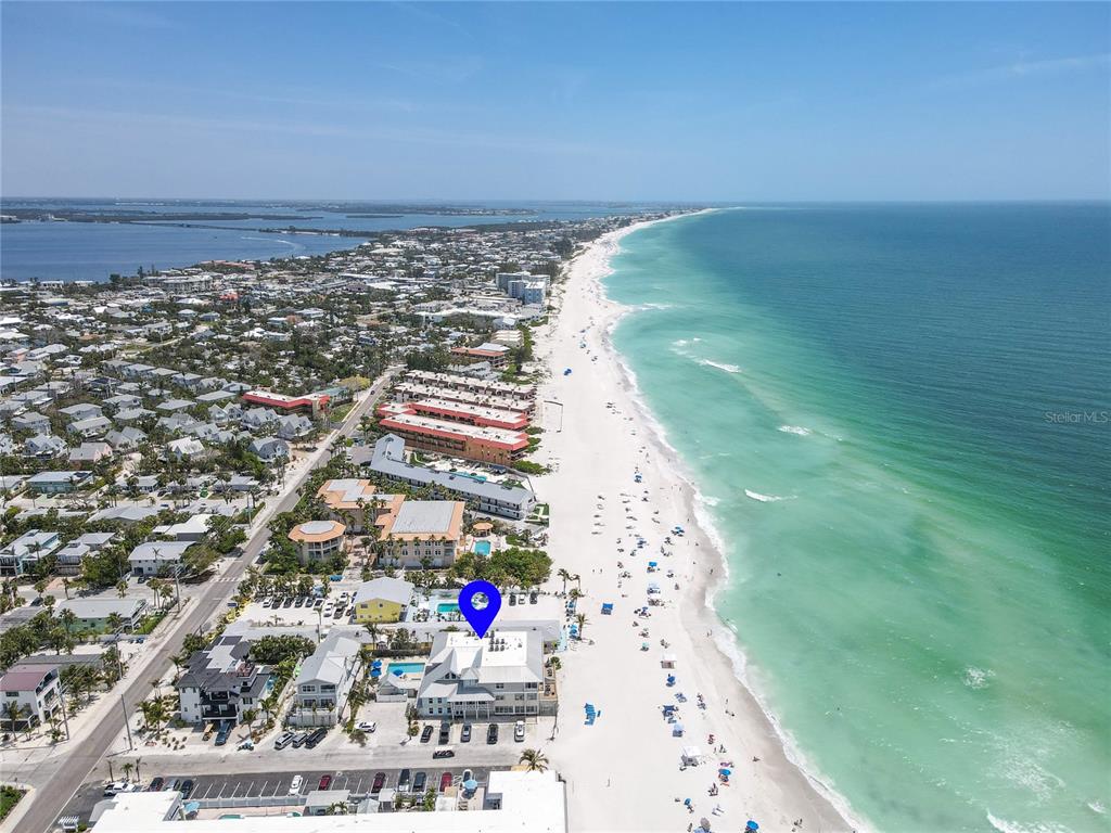 101 66th Street, Unit 6 Holmes Beach, FL 34217 - Photo 12 of 48 a view of city with ocean view