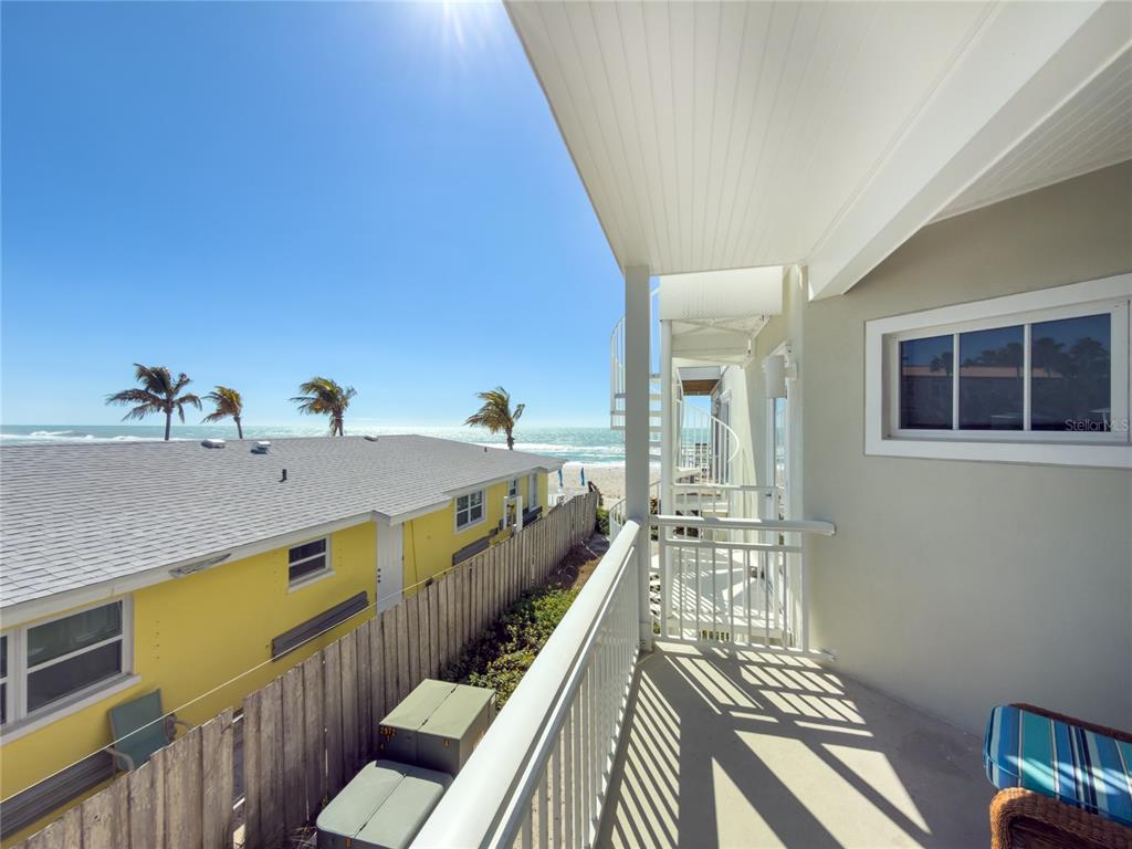 101 66th Street, Unit 6 Holmes Beach, FL 34217 - Photo 29 of 48 a view of balcony with furniture