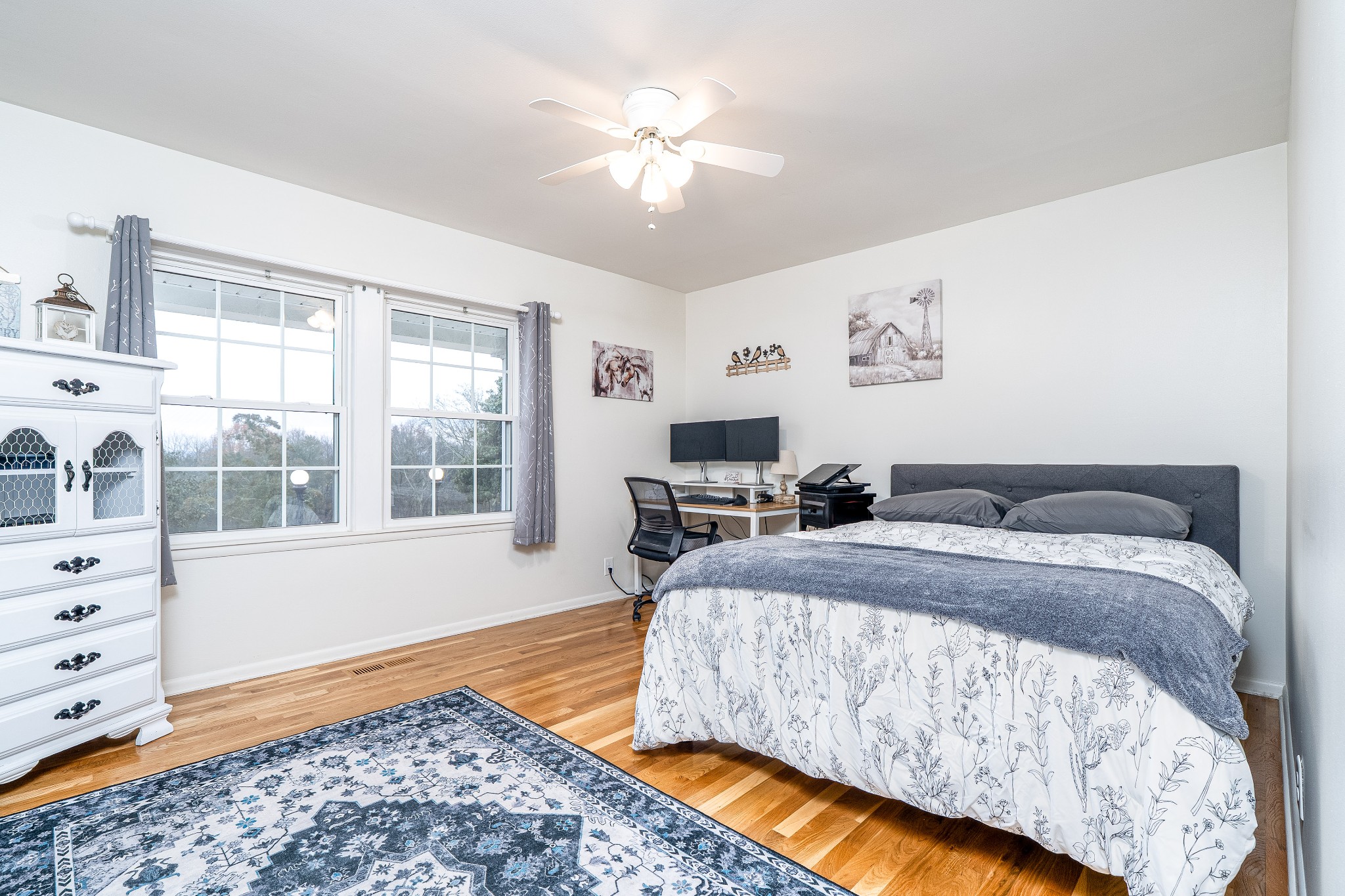 545 Puryears Bend Road Hartsville, TN 37074 - Photo 16 of 46 a bed room with a bed and a window