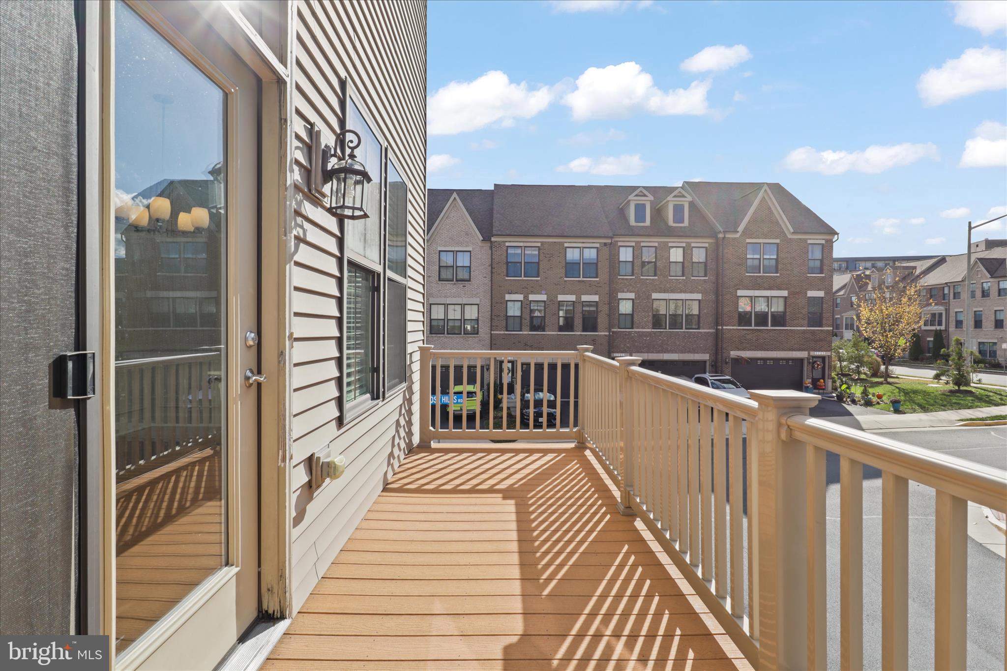 3755 Signal Knob Court Falls Church, VA 22041 - Photo 18 of 46 a view of a balcony with city view