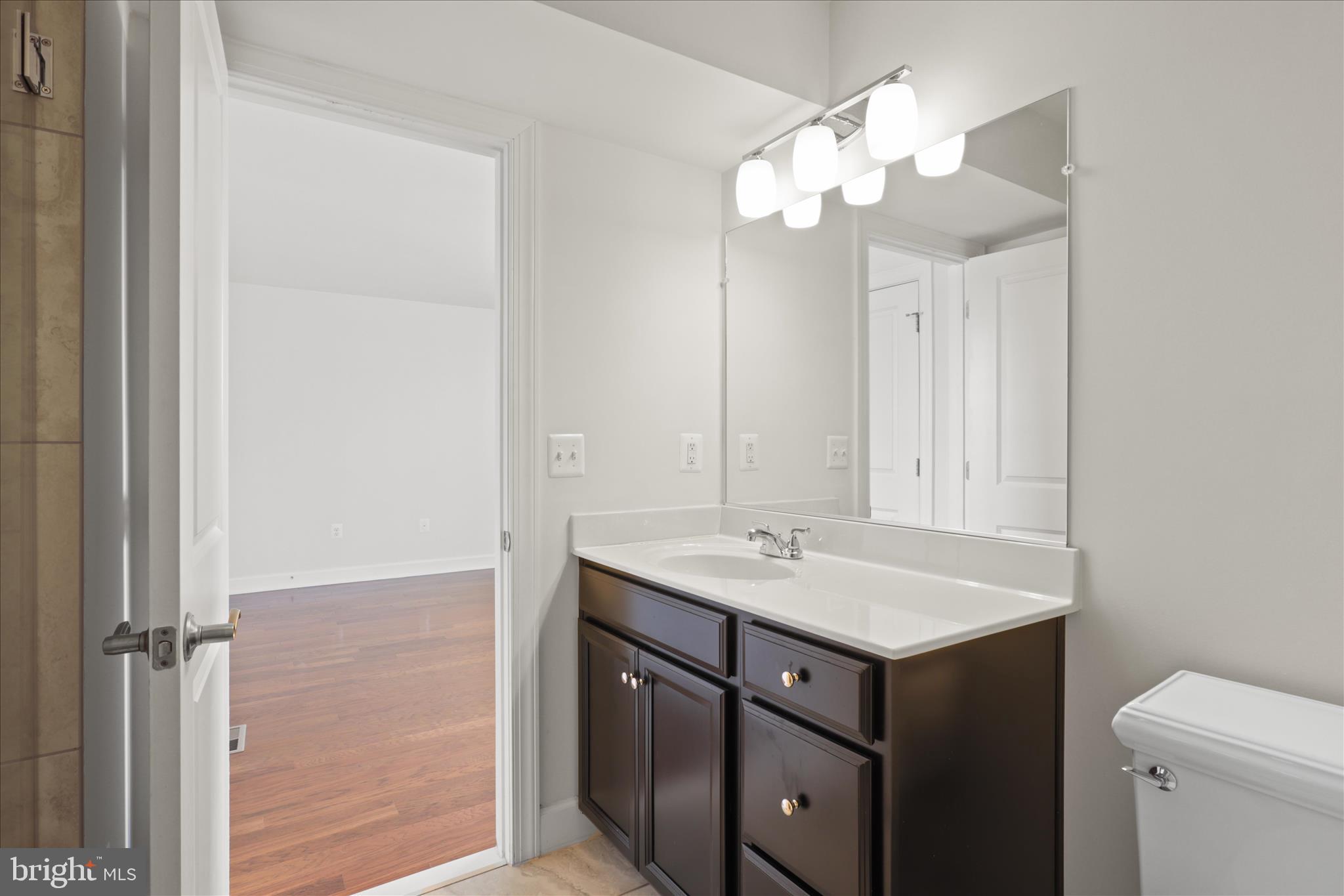 3755 Signal Knob Court Falls Church, VA 22041 - Photo 21 of 46 a bathroom with a sink vanity and a mirror