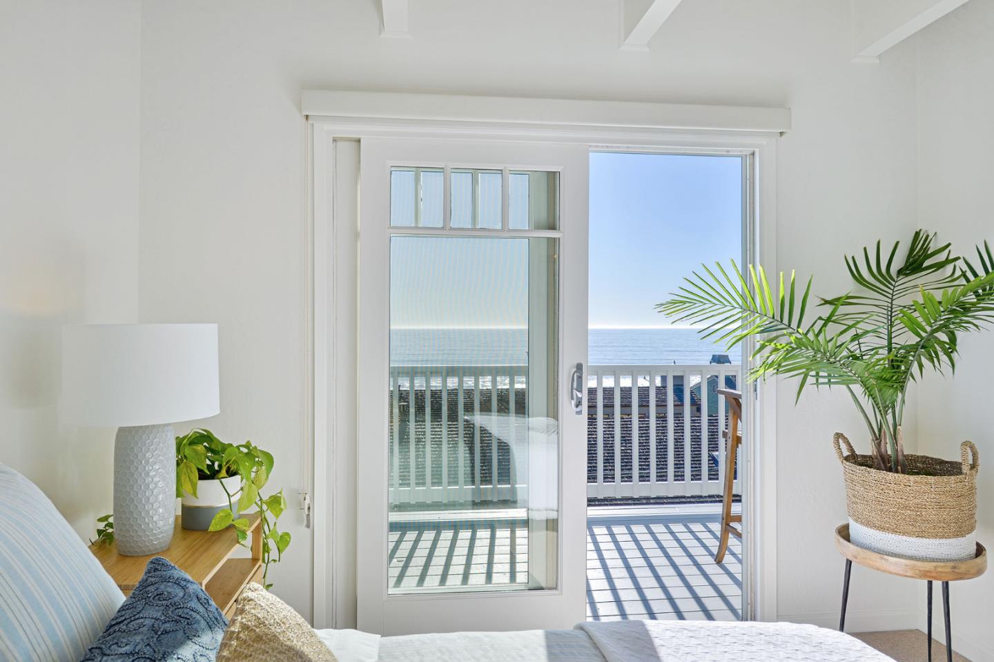 615 Beach Drive Aptos, CA 95003 - Photo 13 of 37 a living room with furniture and a potted plant
