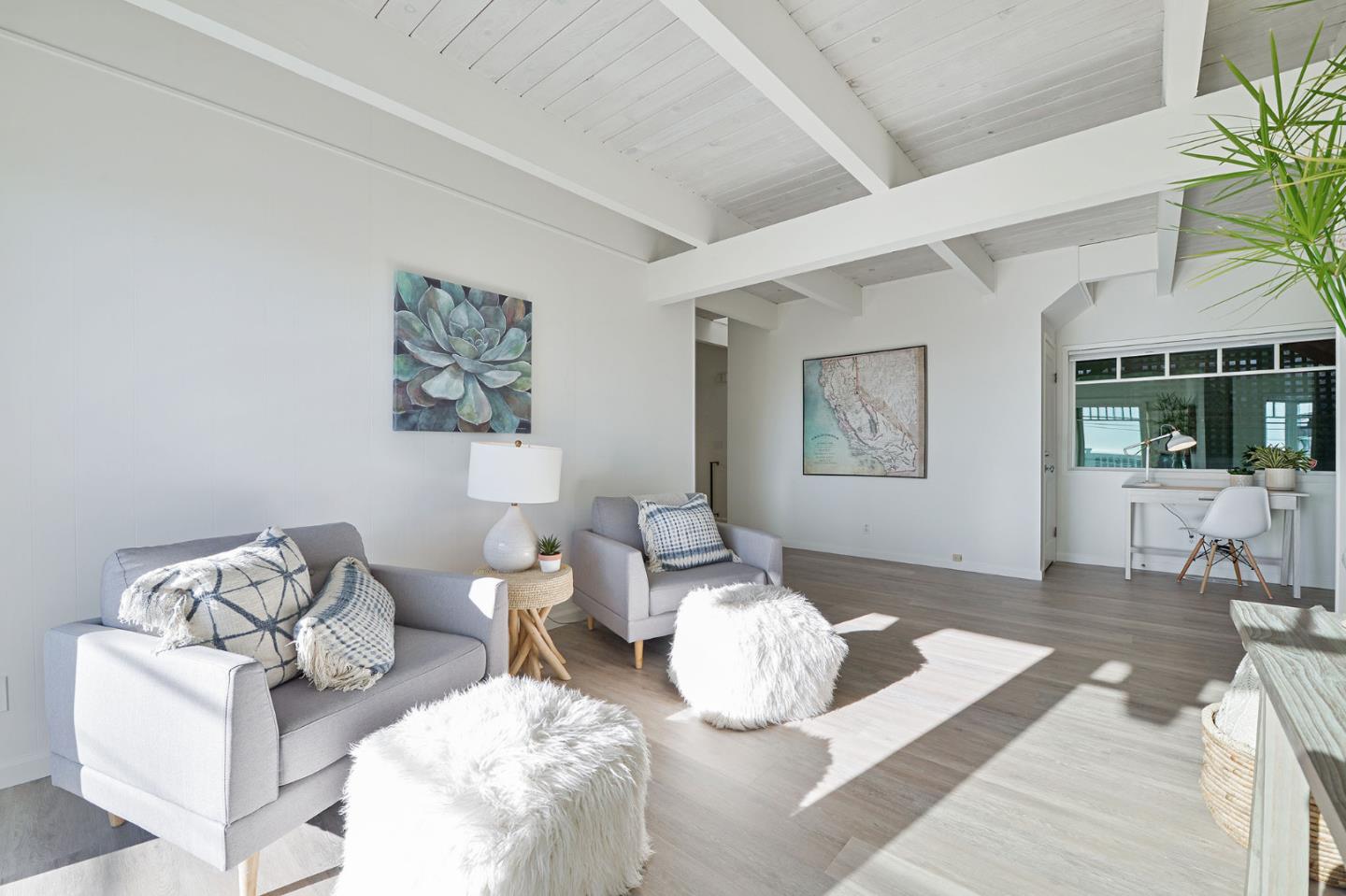 615 Beach Drive Aptos, CA 95003 - Photo 20 of 37 a living room with furniture and a table