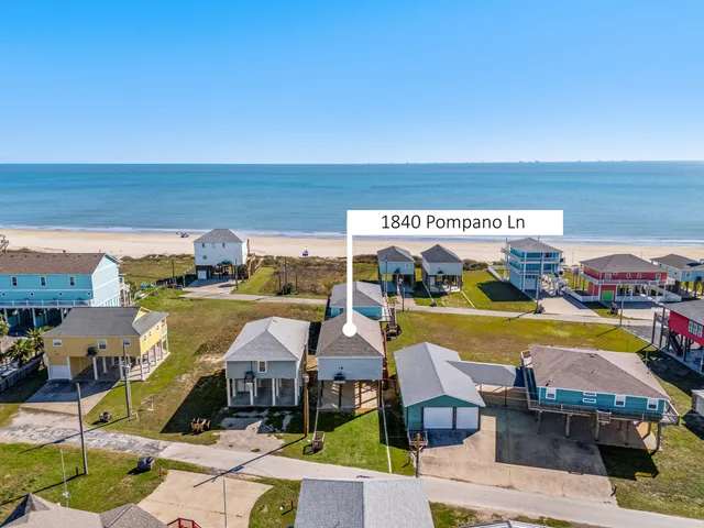 $550,000 | 1840 Pompano Lane, Crystal Beach, TX 77650