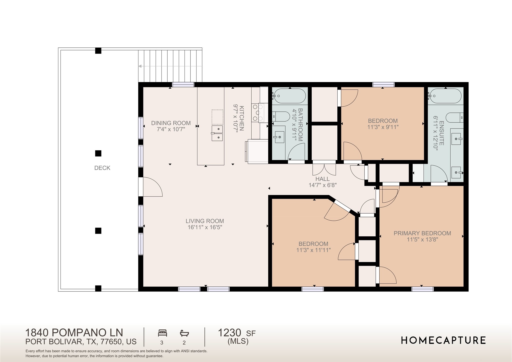 1840 Pompano Lane Port Bolivar, TX 77650 - Photo 24 of 24