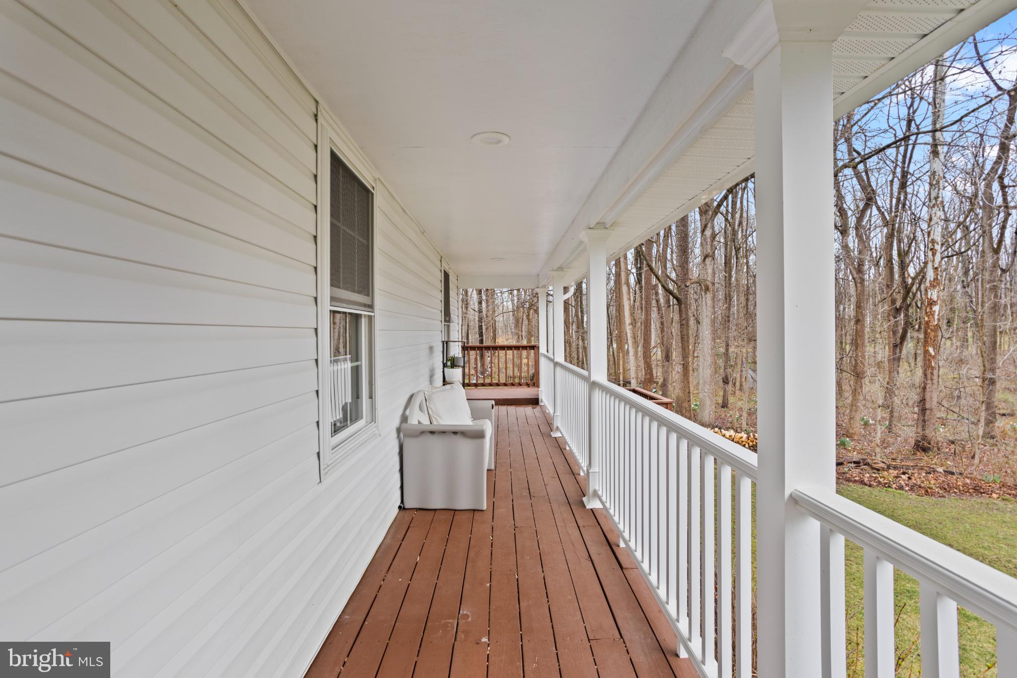 1860 Battery Lane Owings, MD 20736 - Photo 106 of 120 Serene porch overlooking tranquil woods.