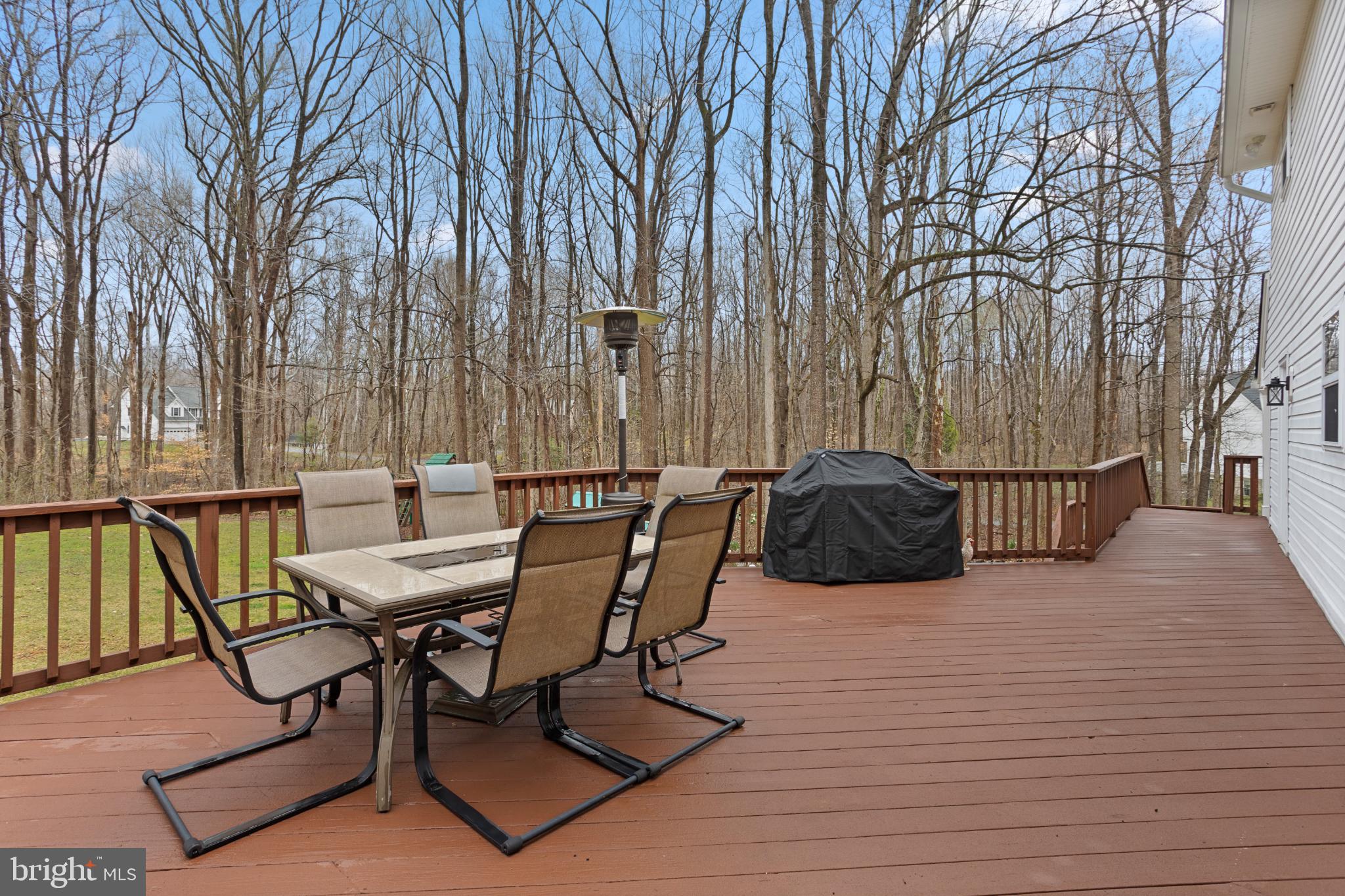1860 Battery Lane Owings, MD 20736 - Photo 108 of 120 Serene deck retreat amidst nature's embrace.