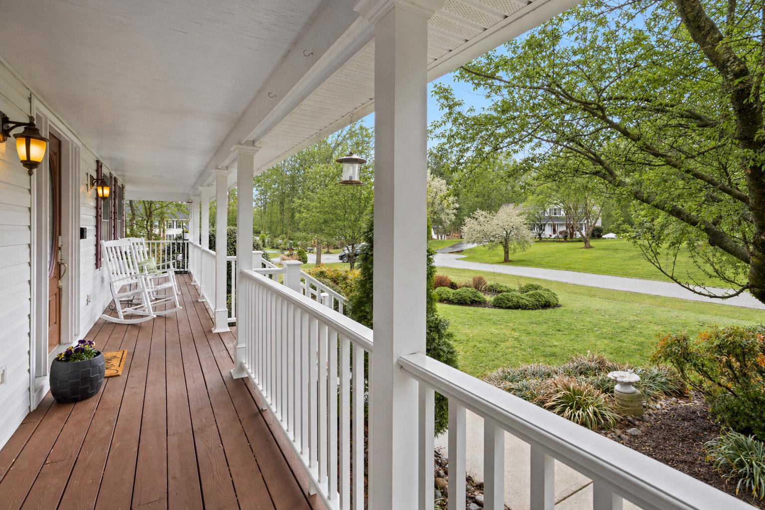 1860 Battery Lane Owings, MD 20736 - Photo 3 of 120 a view of a porch with wooden floor and outdoor space