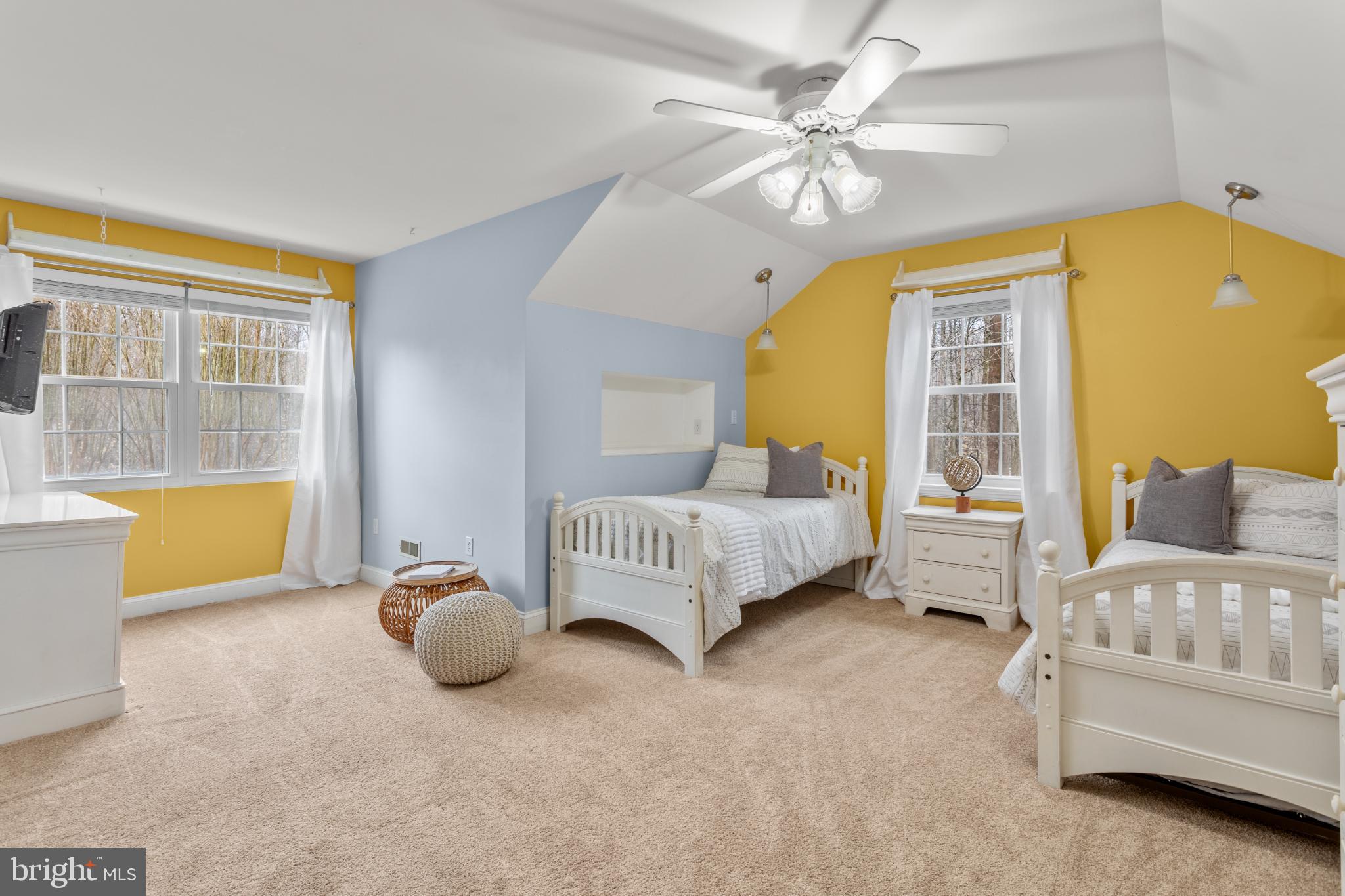 1860 Battery Lane Owings, MD 20736 - Photo 77 of 120 a bedroom with a bed and a couch