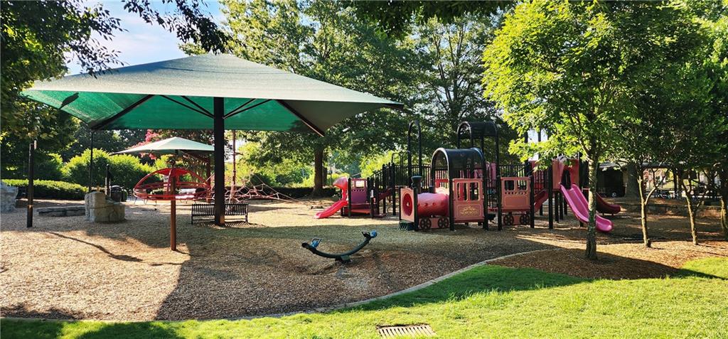 5589 Trace Views Drive Norcross, GA 30071 - Photo 50 of 58 a view of park with sitting area