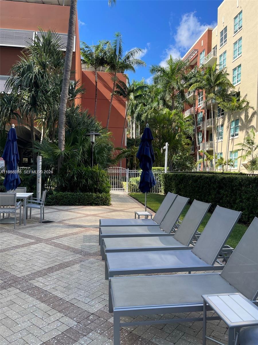 2001 Biscayne Boulevard, Unit 2217 Miami, FL 33137 - Photo 26 of 27 a view of outdoor space yard deck patio and fire pit