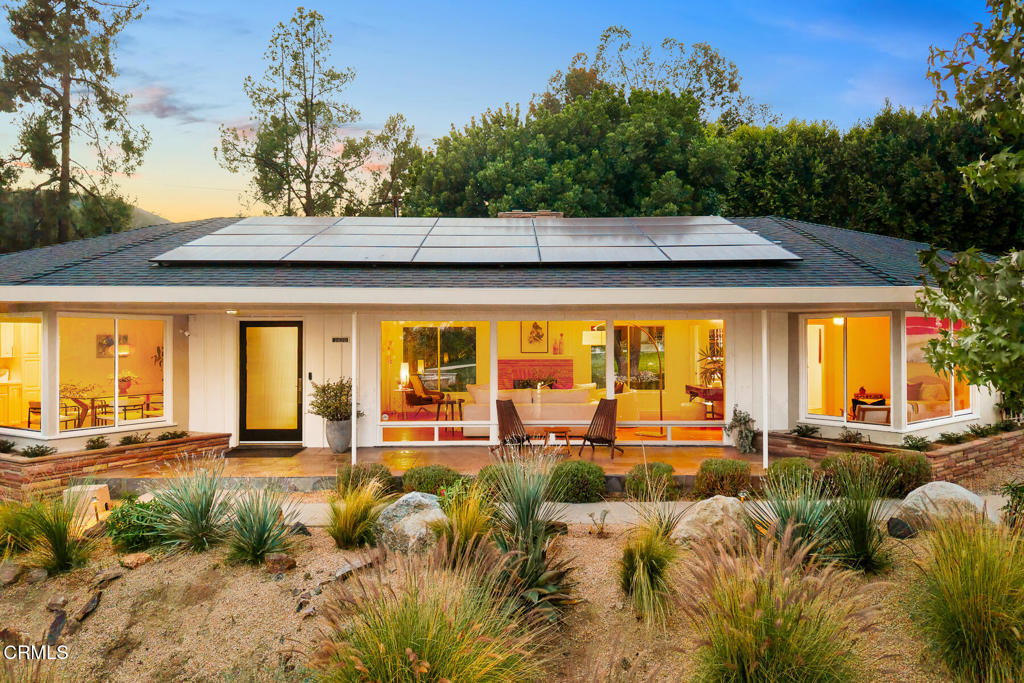 1620 Knollwood Drive Pasadena, CA 91103 - Photo 4 of 59 a view of a swimming pool with chairs in front of house