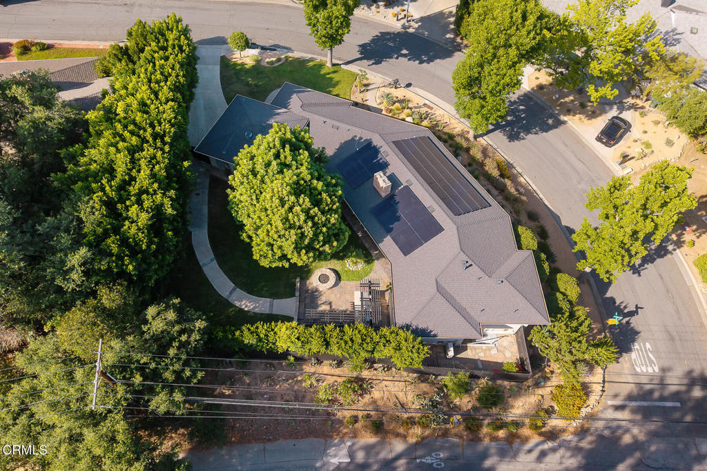 1620 Knollwood Drive Pasadena, CA 91103 - Photo 54 of 59 an aerial view of a house