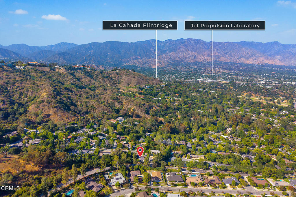 1620 Knollwood Drive Pasadena, CA 91103 - Photo 56 of 59 a view of a area with mountains in the background