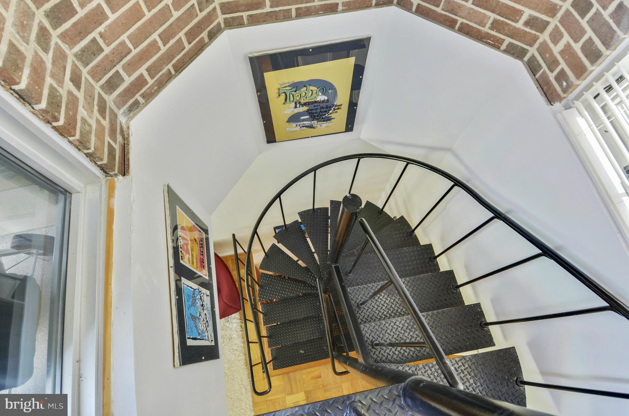 560 N Street Southwest, Unit 8901N Washington, DC 20024 - Photo 21 of 30 Spiral Staircase