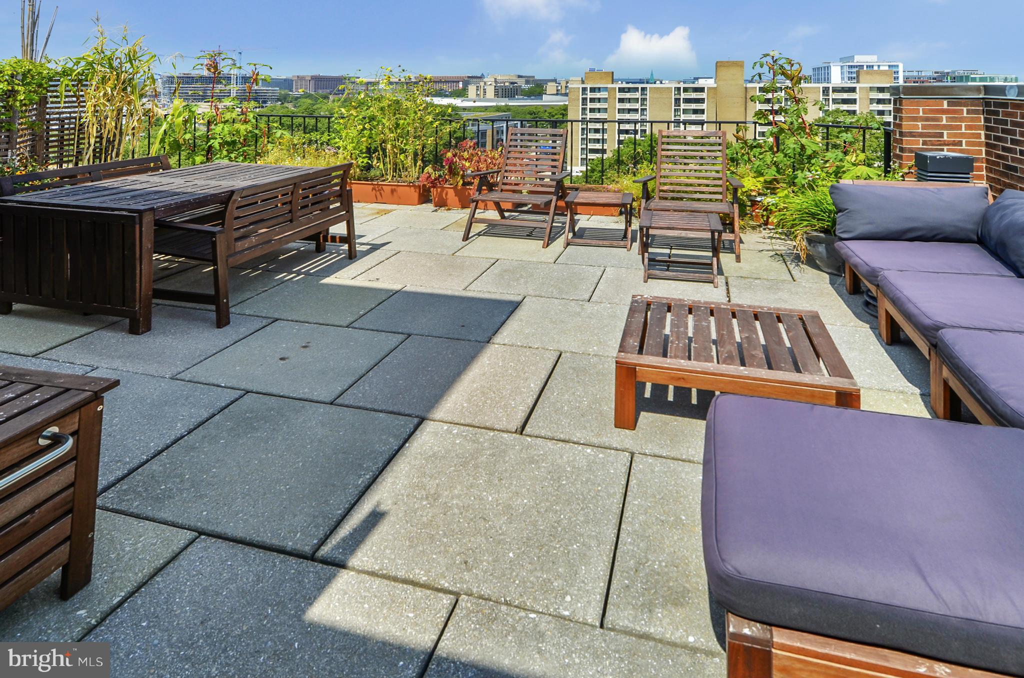 560 N Street Southwest, Unit 8901N Washington, DC 20024 - Photo 22 of 30 Huge Private Roof-Top Deck with Water Views