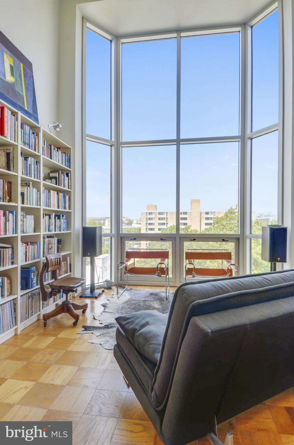 560 N Street Southwest, Unit 8901N Washington, DC 20024 - Photo 4 of 30 North Facing Light-Filled Living Room