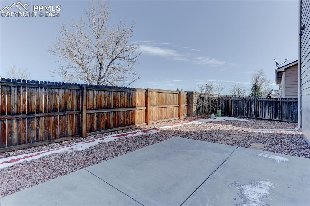 7682 Capel Point Peyton, CO 80831 - Photo 21 of 24 Patio for al fresco dining & fully fenced yard