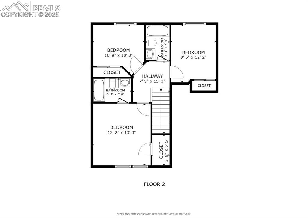 7682 Capel Point Peyton, CO 80831 - Photo 24 of 24 Floorplan - second level