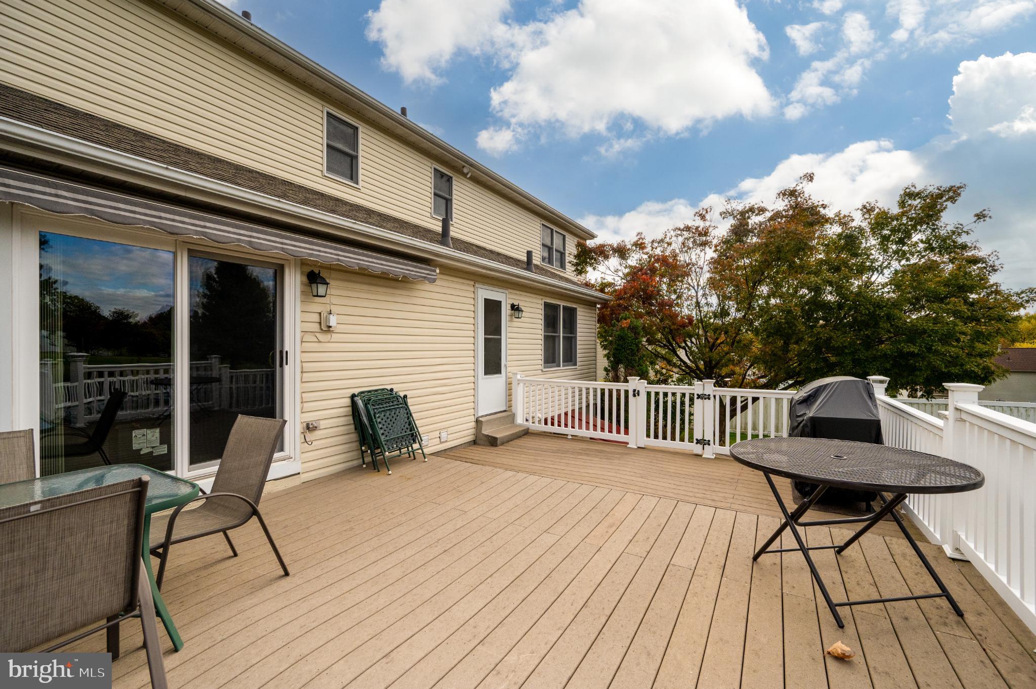 1052 Boeshore Circle Reading, PA 19605 - Photo 16 of 72 Spacious deck with scenic views and sunlight.