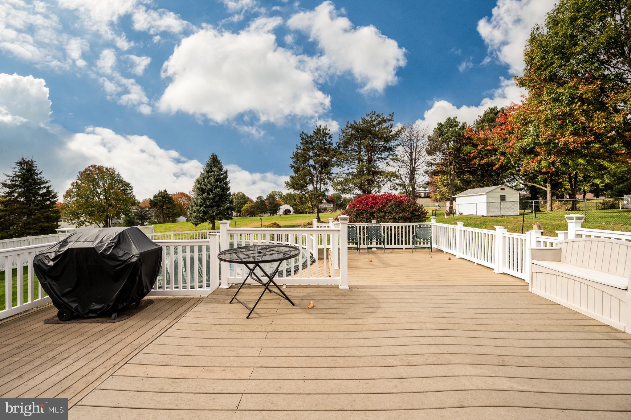 1052 Boeshore Circle Reading, PA 19605 - Photo 10 of 72 a view of a terrace with furniture and garden